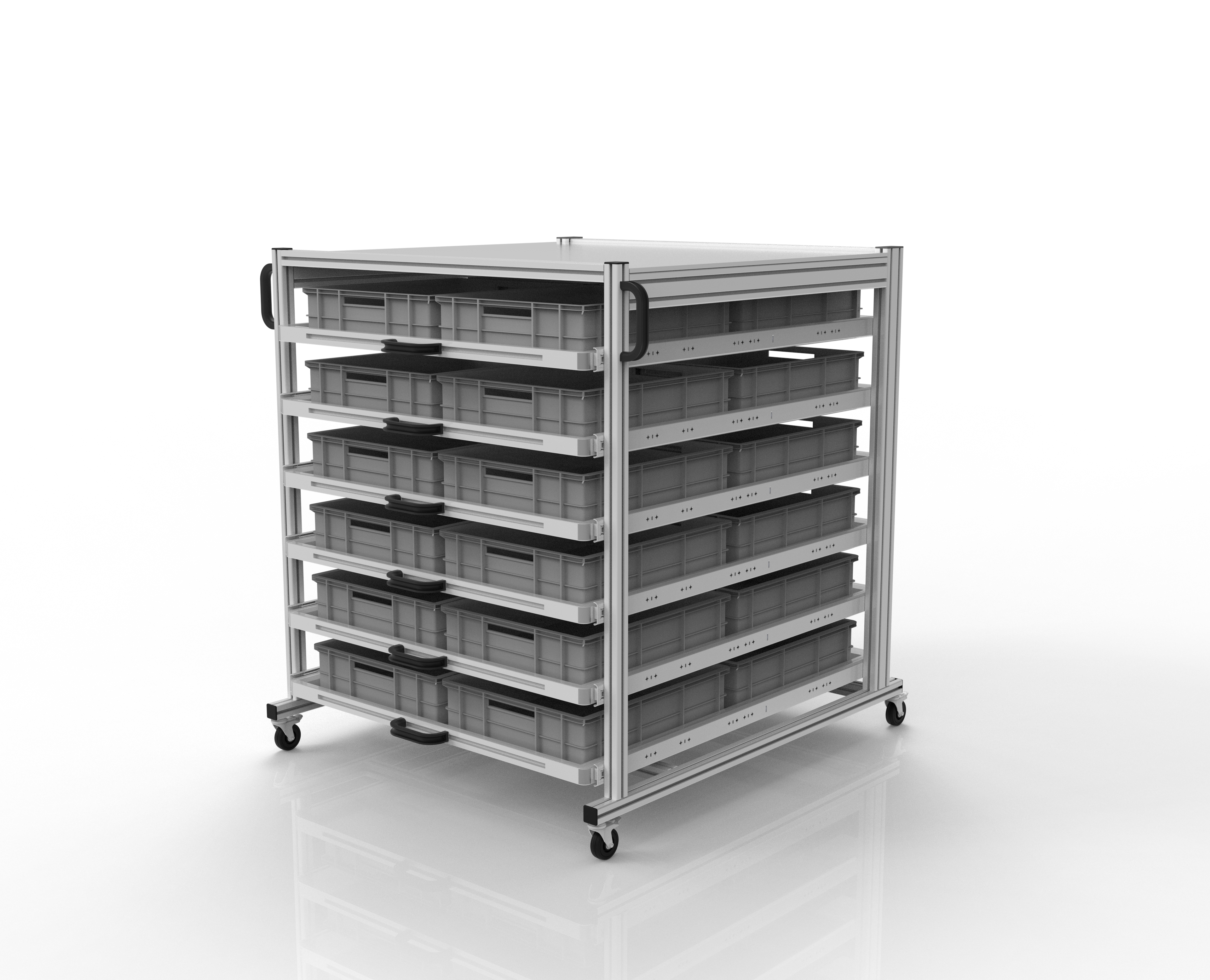  ESD Systemwagen im Palettenformat