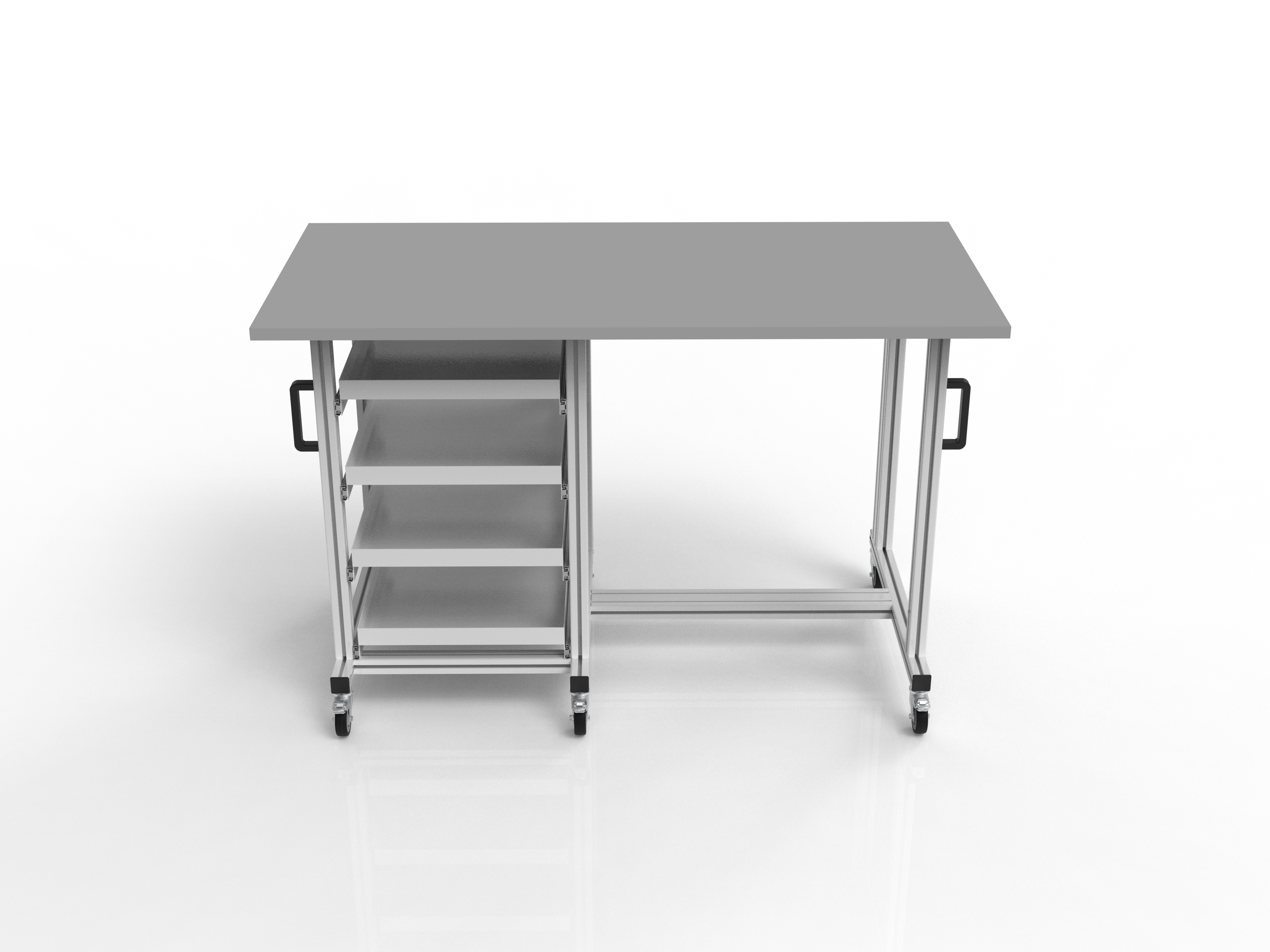  Systemtisch Pro 1480x720 mm für Eurobehälter