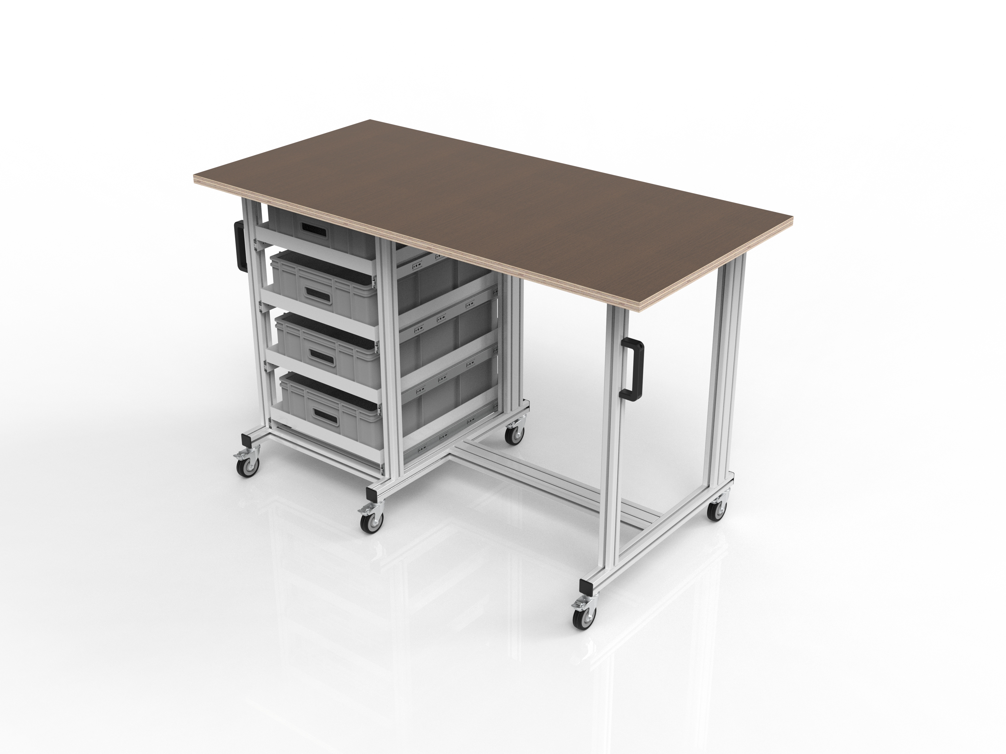  Systemtisch Pro 1480x720 mm für Eurobehälter