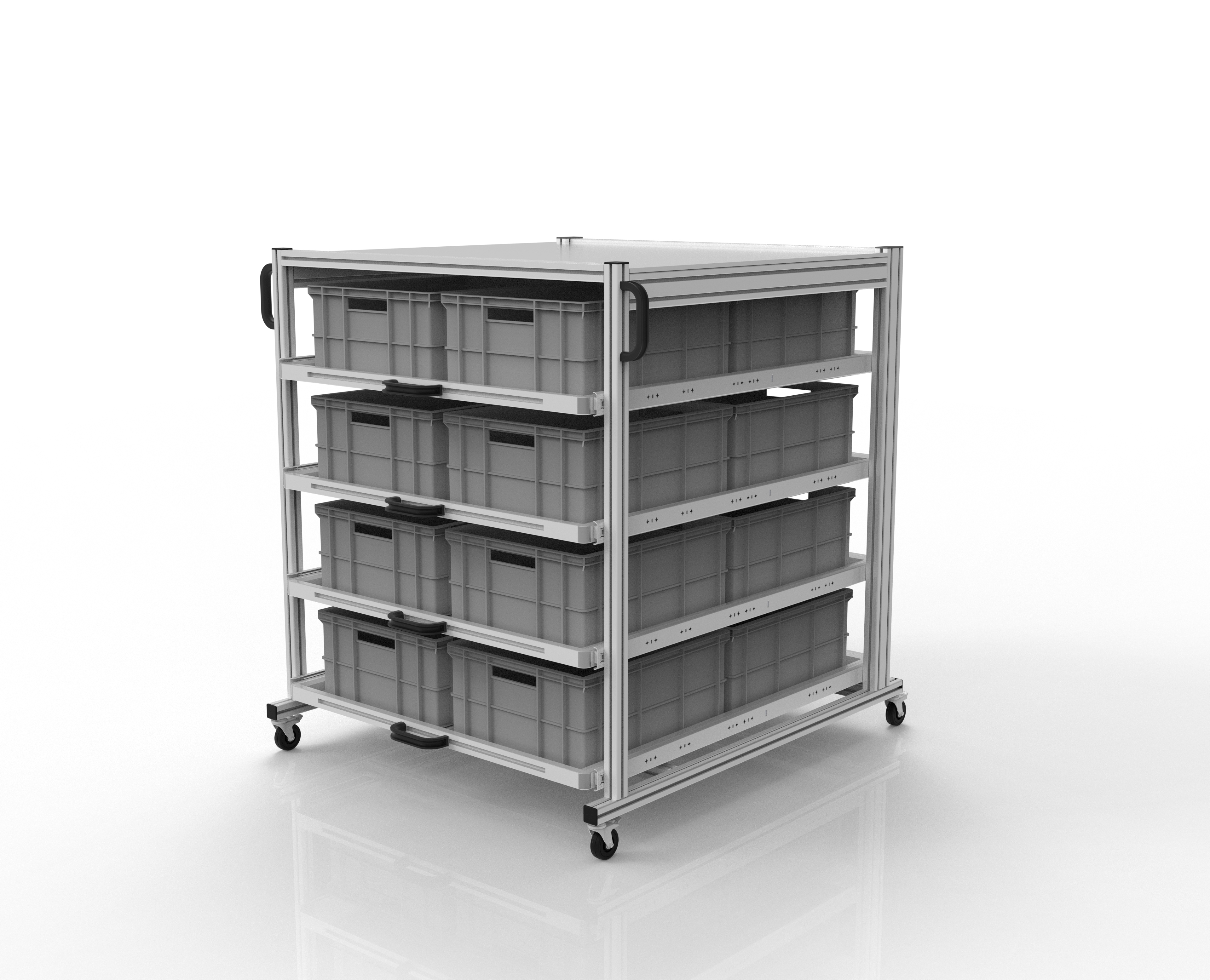 Systemwagen im Palettenformat
