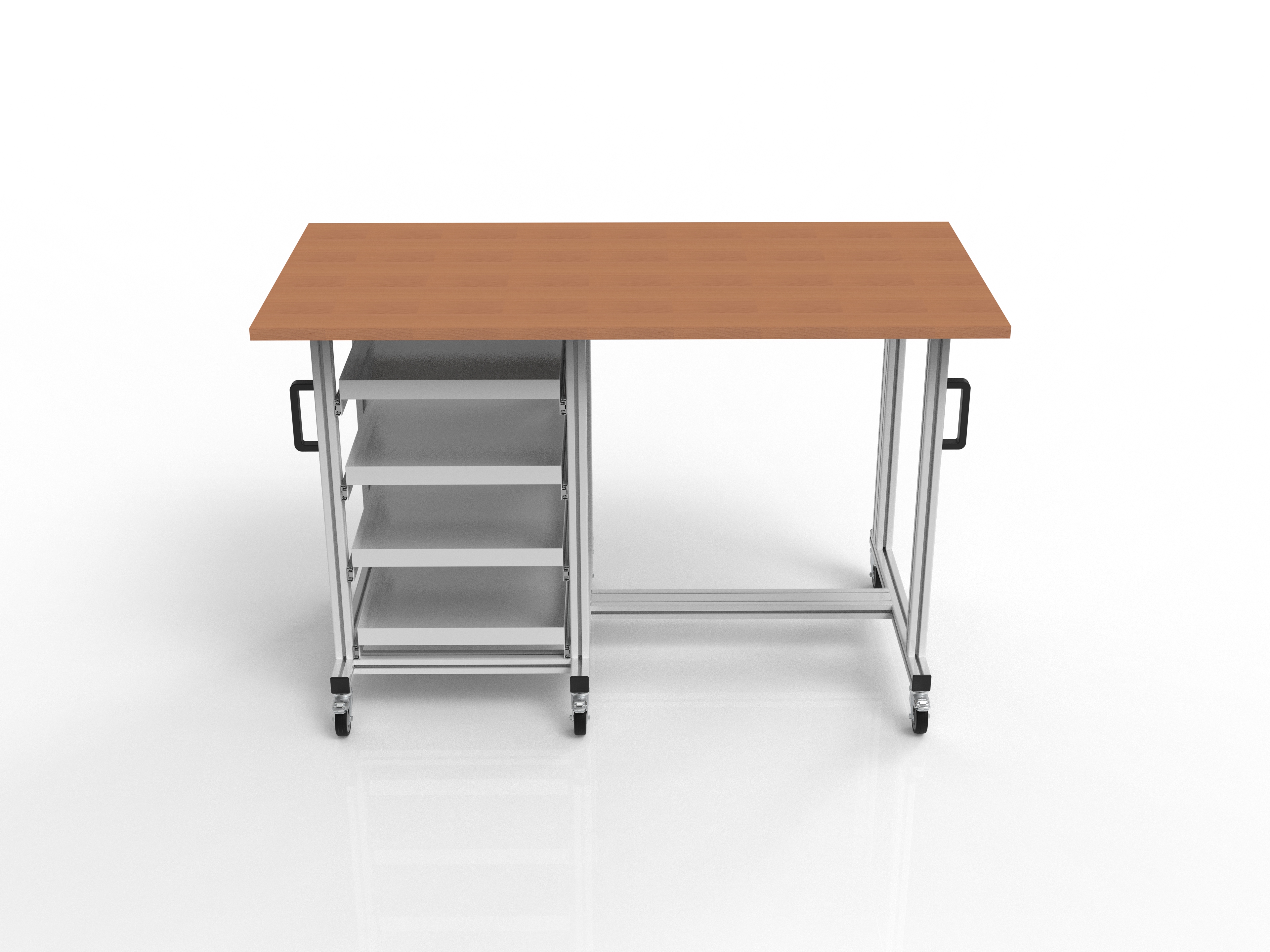  Systemtisch Pro 1480x720 mm für Eurobehälter