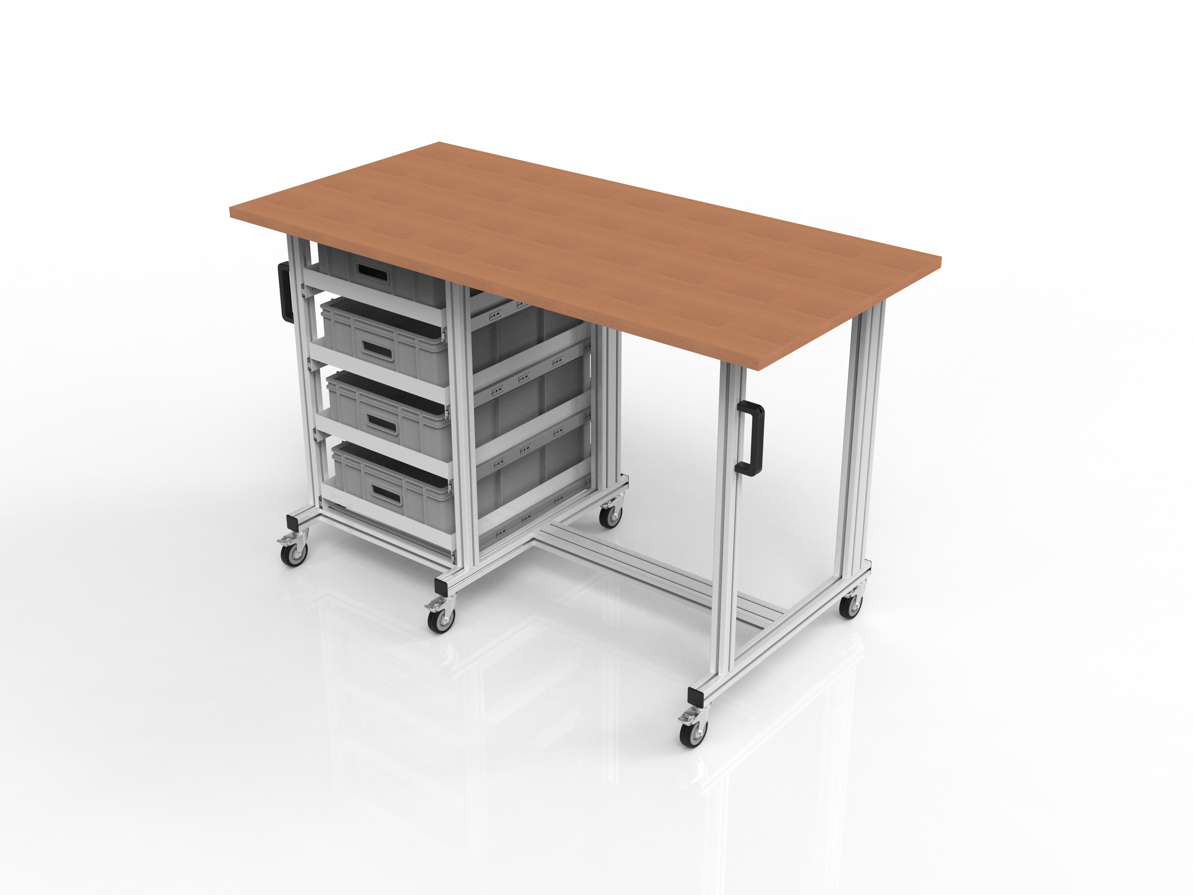  Systemtisch Pro 1480x720 mm für Eurobehälter
