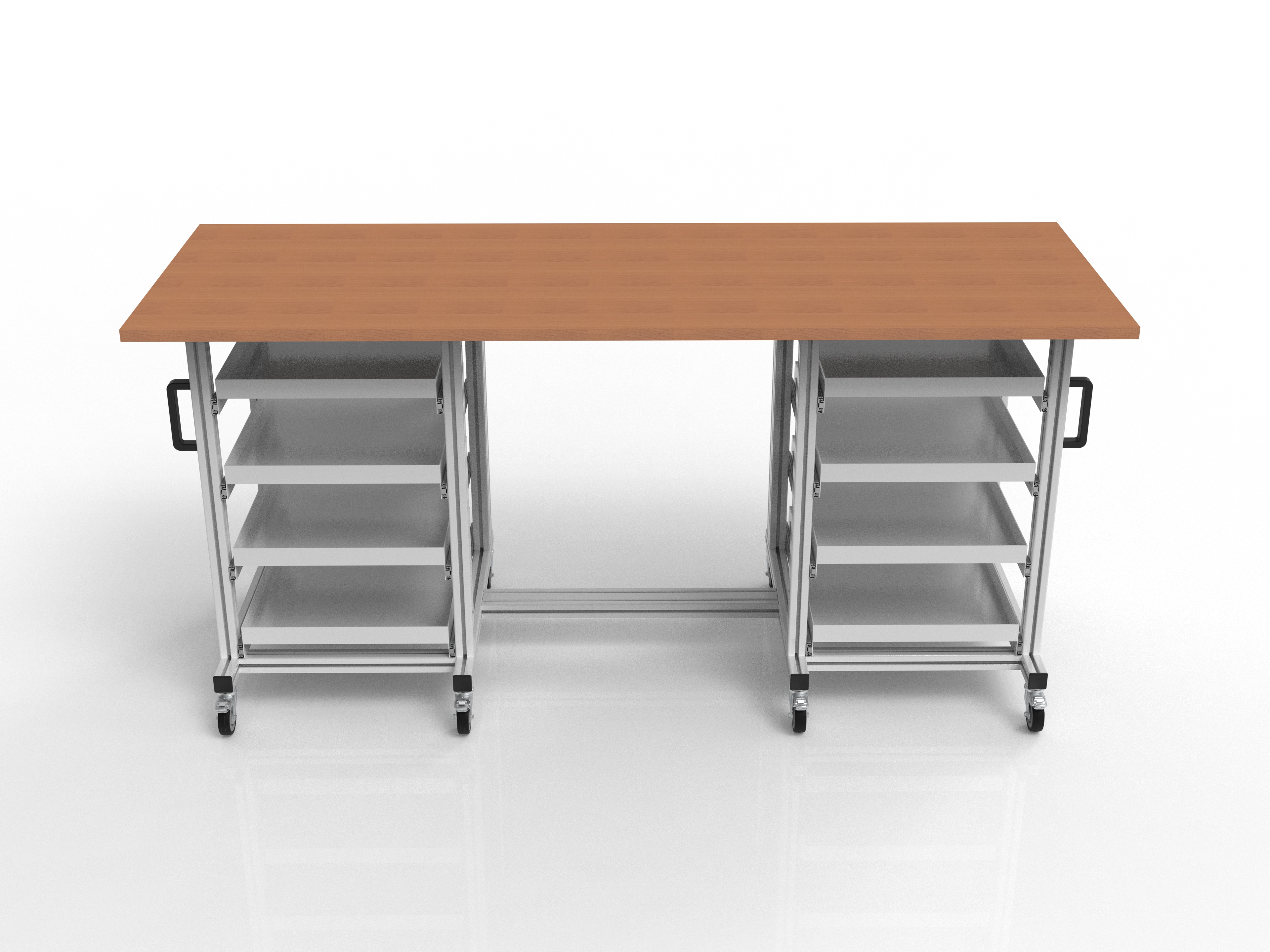  Systemtisch Pro 1980x720 mm für Eurobehälter