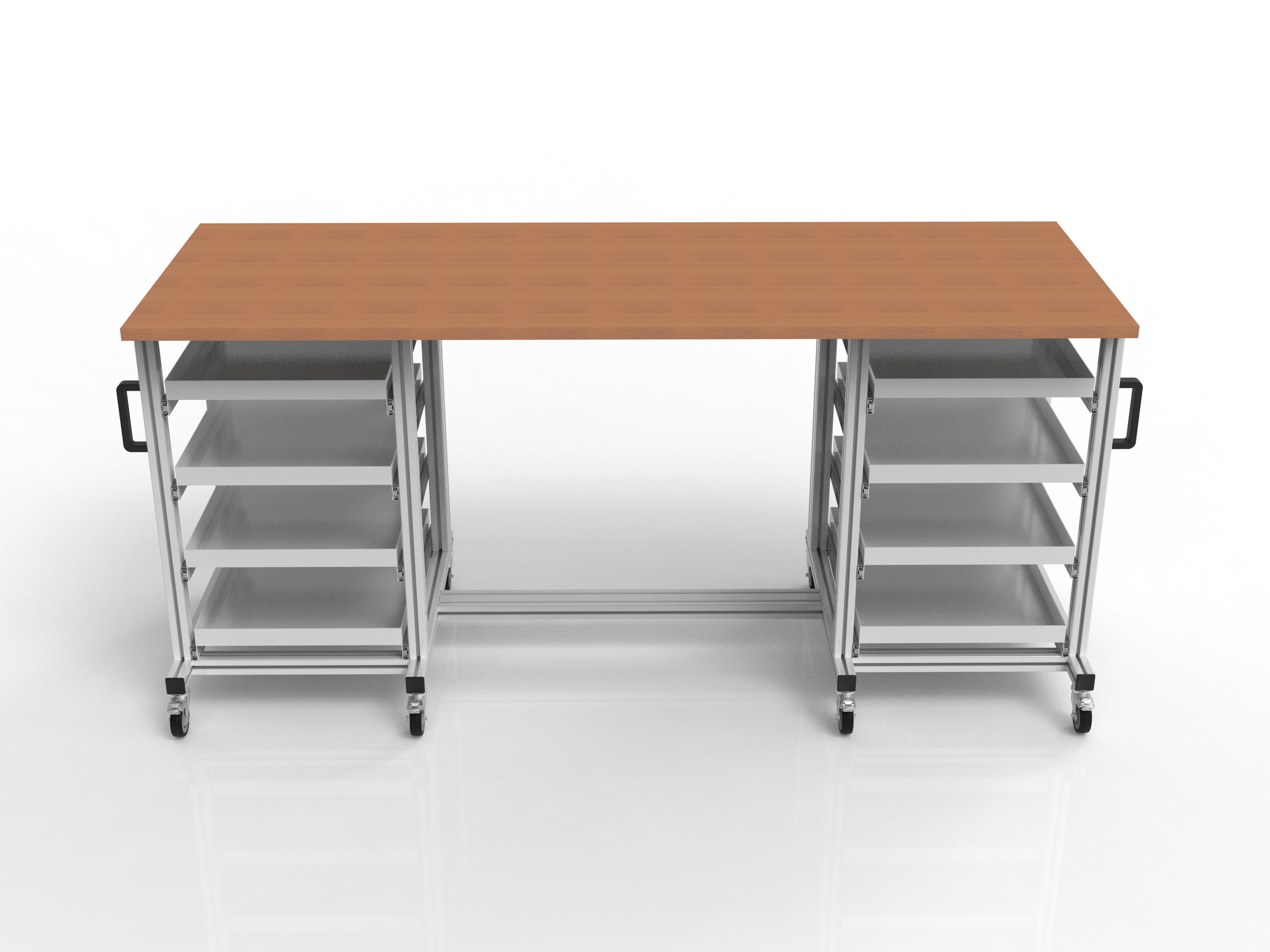  Systemtisch Pro 1980x720 mm für Eurobehälter
