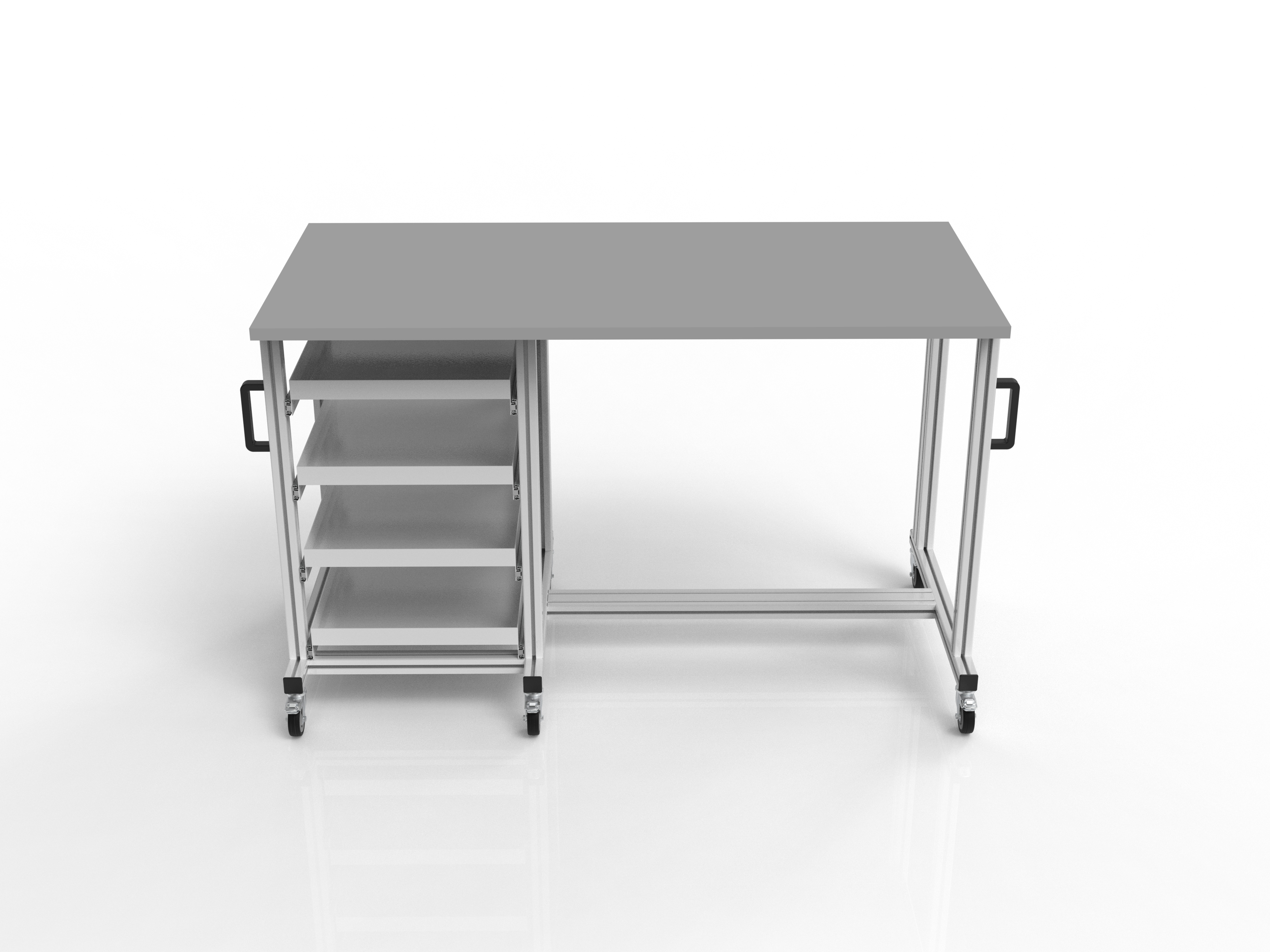  Systemtisch Pro 1480x720 mm für Eurobehälter