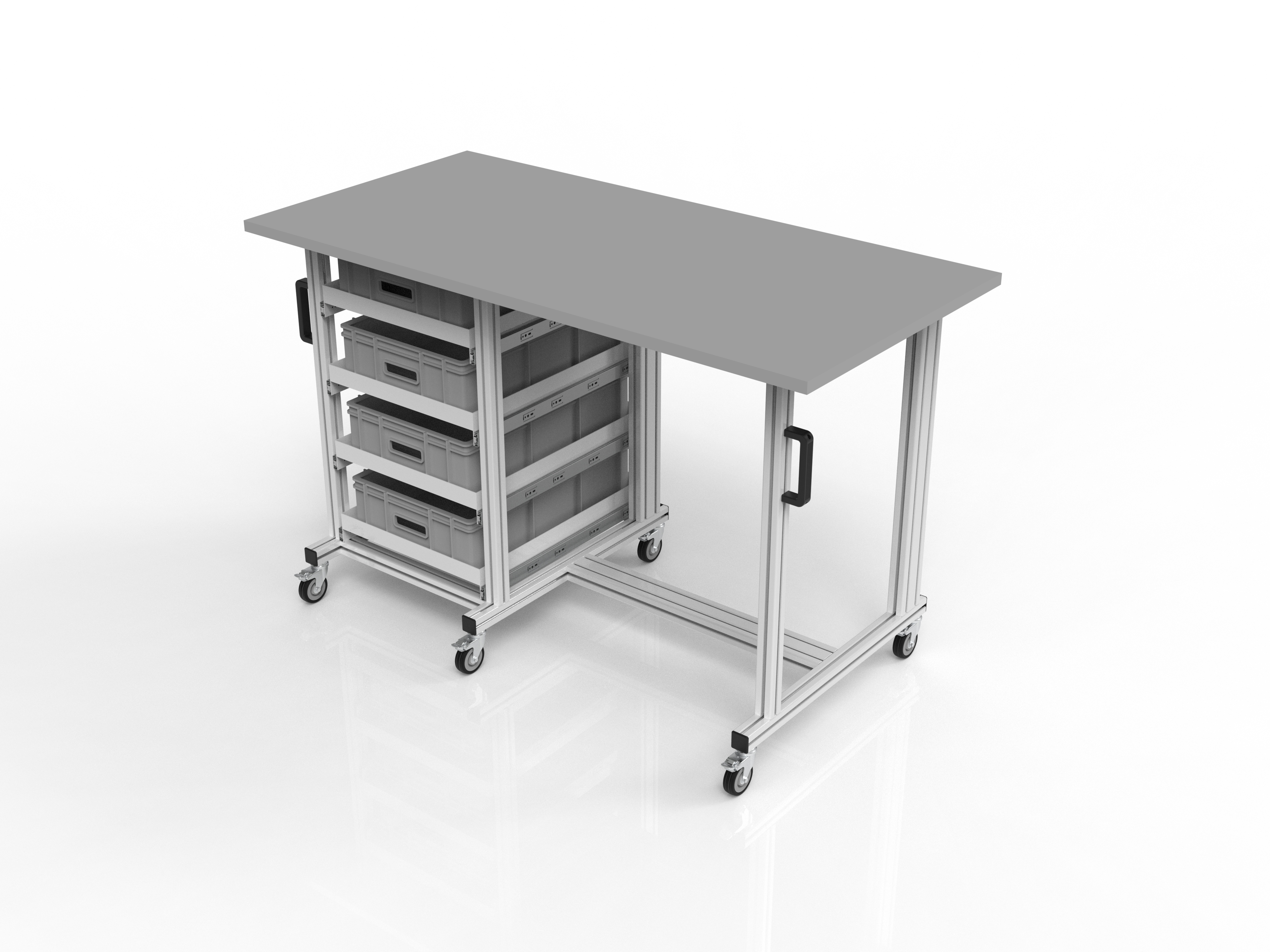  Systemtisch Pro 1480x720 mm für Eurobehälter