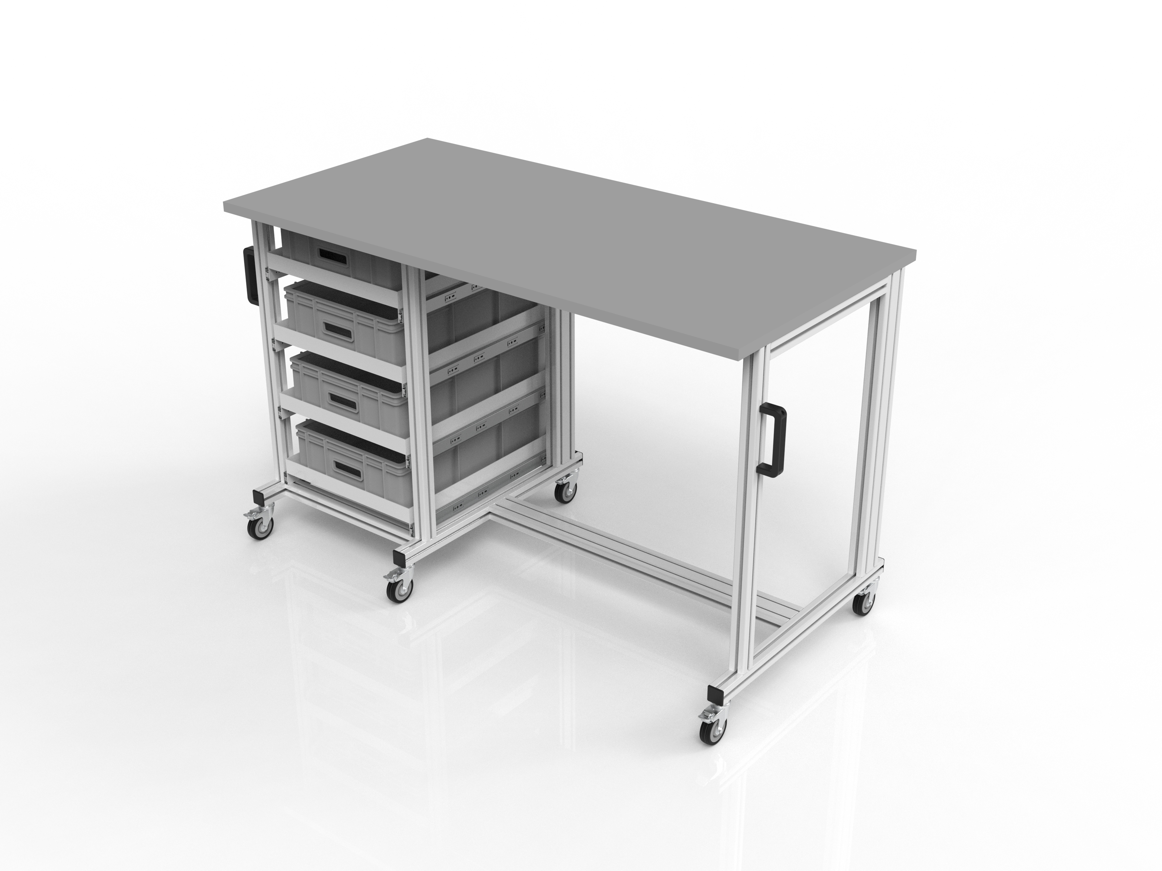  Systemtisch Pro 1480x720 mm für Eurobehälter